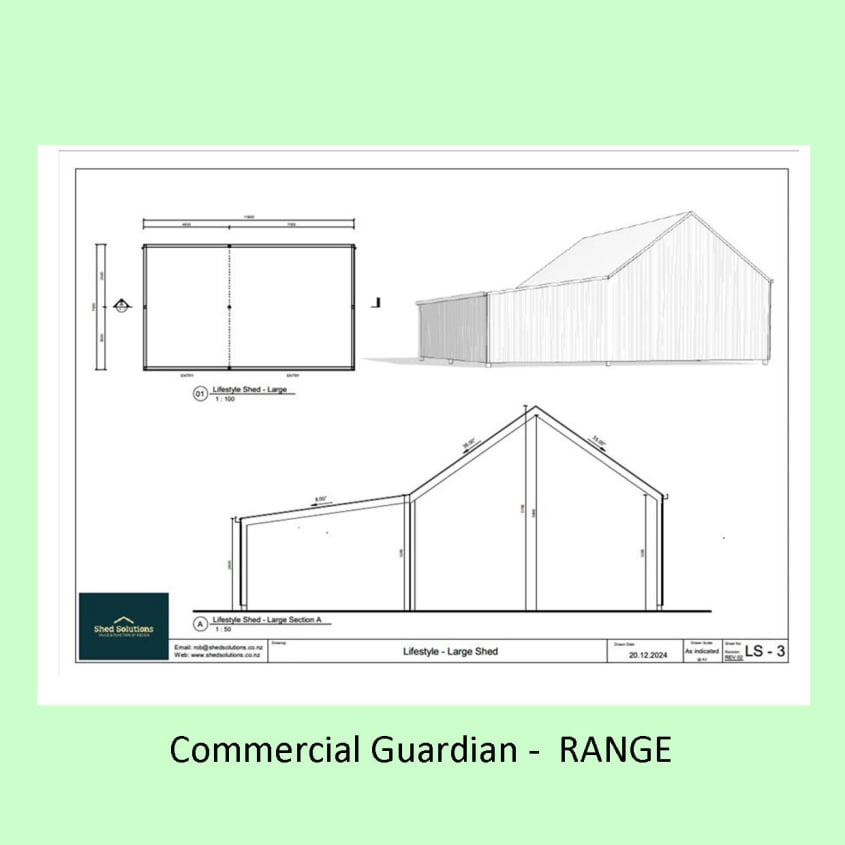 Shed Solutions Commercial Guardian Sheds